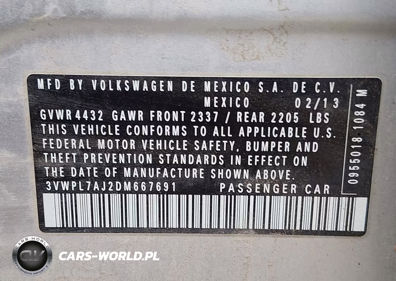 2013 Volkswagen Jetta Sportwagen 2.0L Tdi VIN:3VWPL7AJ2DM667691 - 9