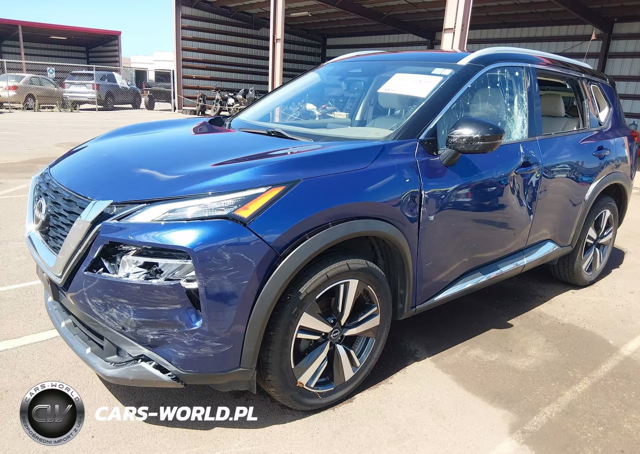 2022 Nissan Rogue Sl Fwd VIN:JN8BT3CA1NW042014 - 2