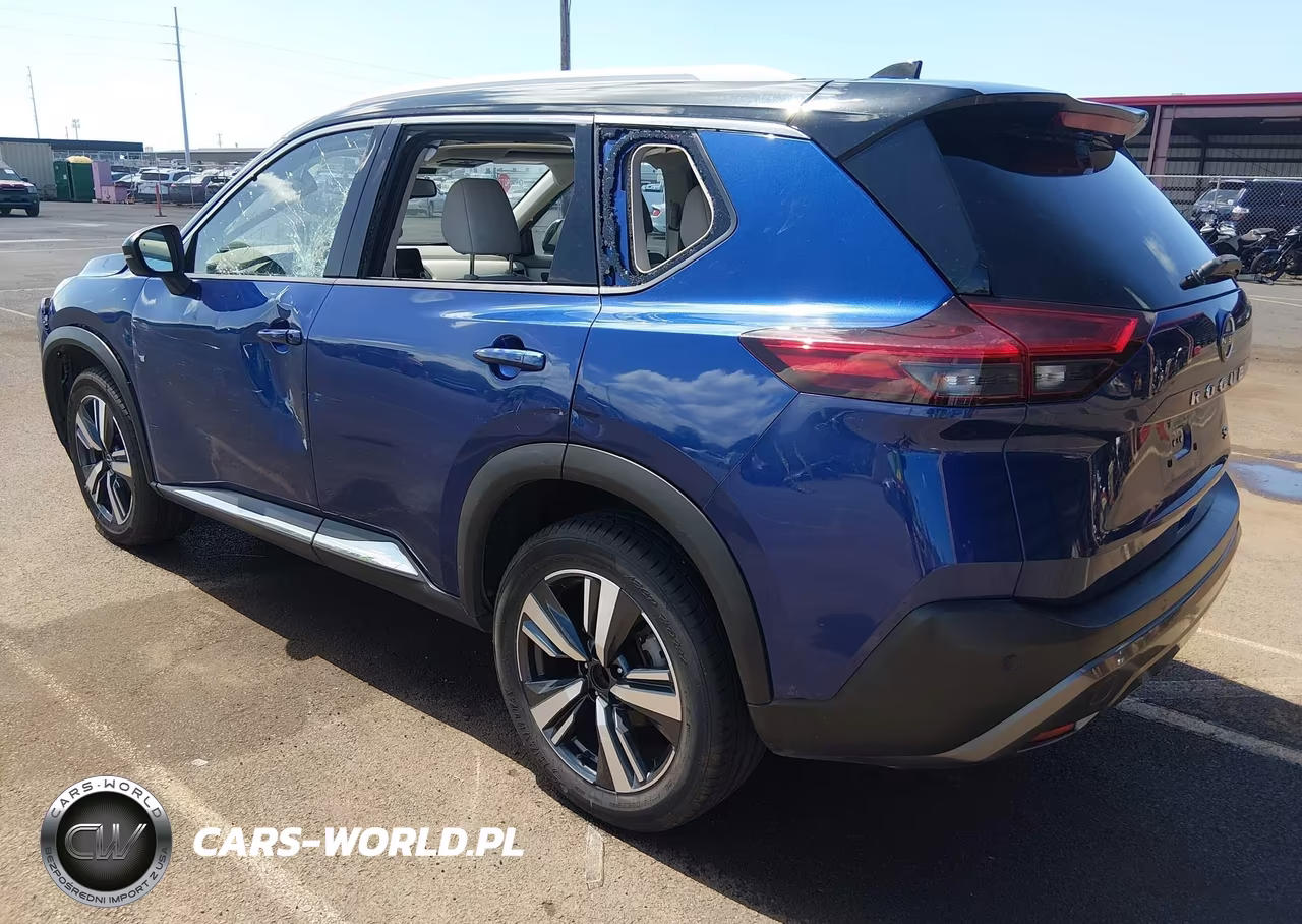 2022 Nissan Rogue Sl Fwd VIN:JN8BT3CA1NW042014 - 3