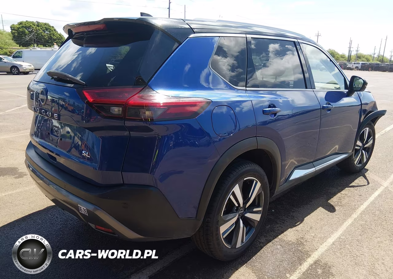 2022 Nissan Rogue Sl Fwd VIN:JN8BT3CA1NW042014 - 4