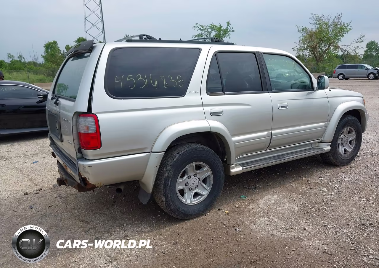 2000 Toyota 4Runner Limited V6 VIN:JT3HN87R8Y9044363 - 4