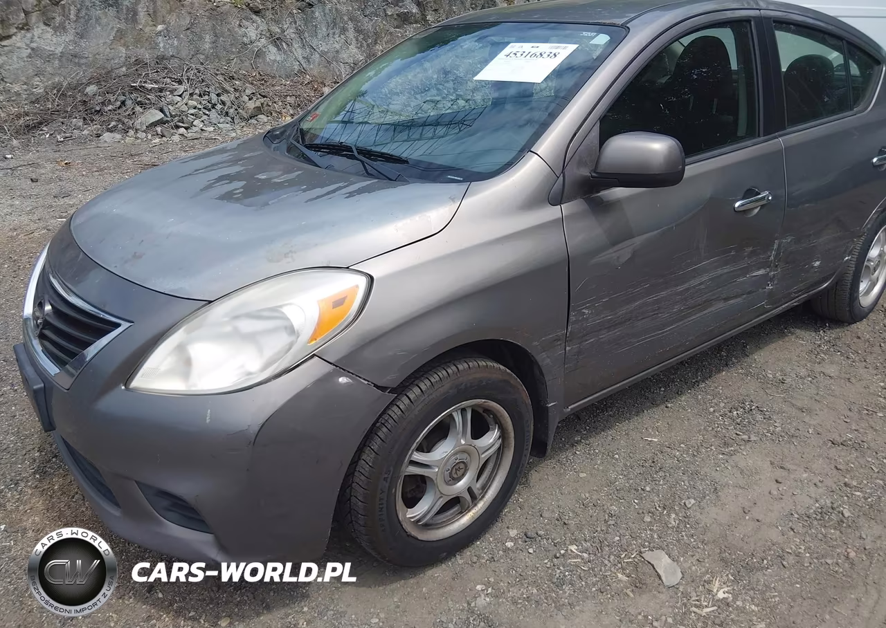 2013 Nissan Versa 1.6 Sv VIN:3N1CN7AP5DL856778 - 2