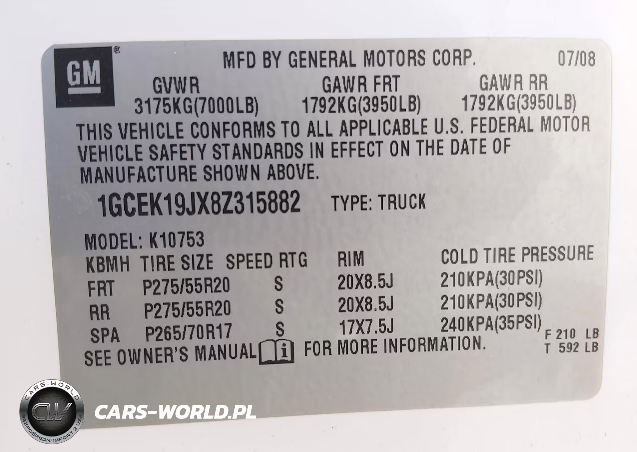2008 Chevrolet Silverado 1500 Lt1 VIN:1GCEK19JX8Z315882 - 9