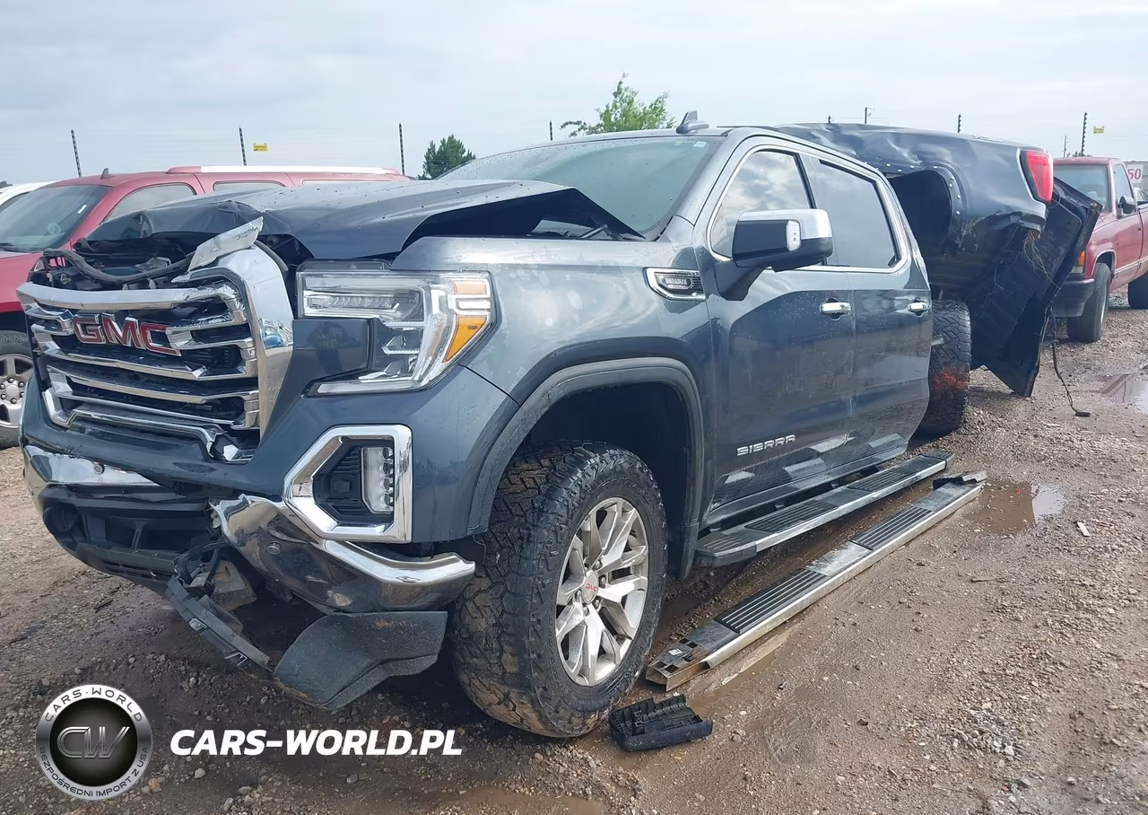 2020 GMC Sierra 1500 4Wd Standard Box Slt VIN:3GTU9DET3LG375057 - 2