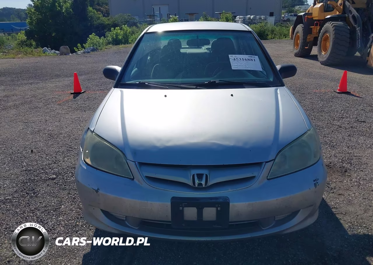 2004 Honda Civic Vp VIN:2HGES16374H580681 - 12