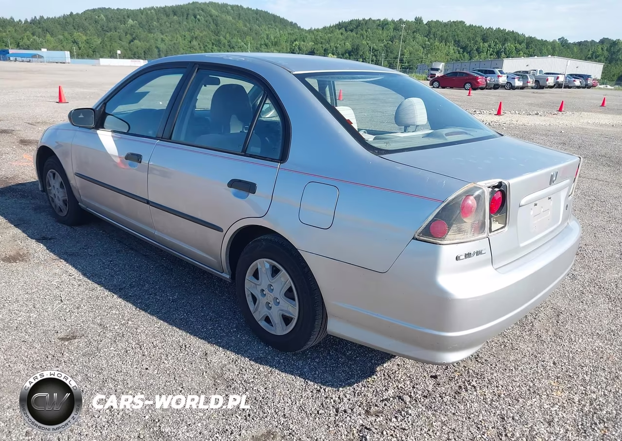 2004 Honda Civic Vp VIN:2HGES16374H580681 - 3