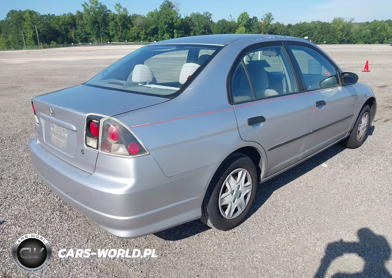 2004 Honda Civic Vp VIN:2HGES16374H580681 - 4