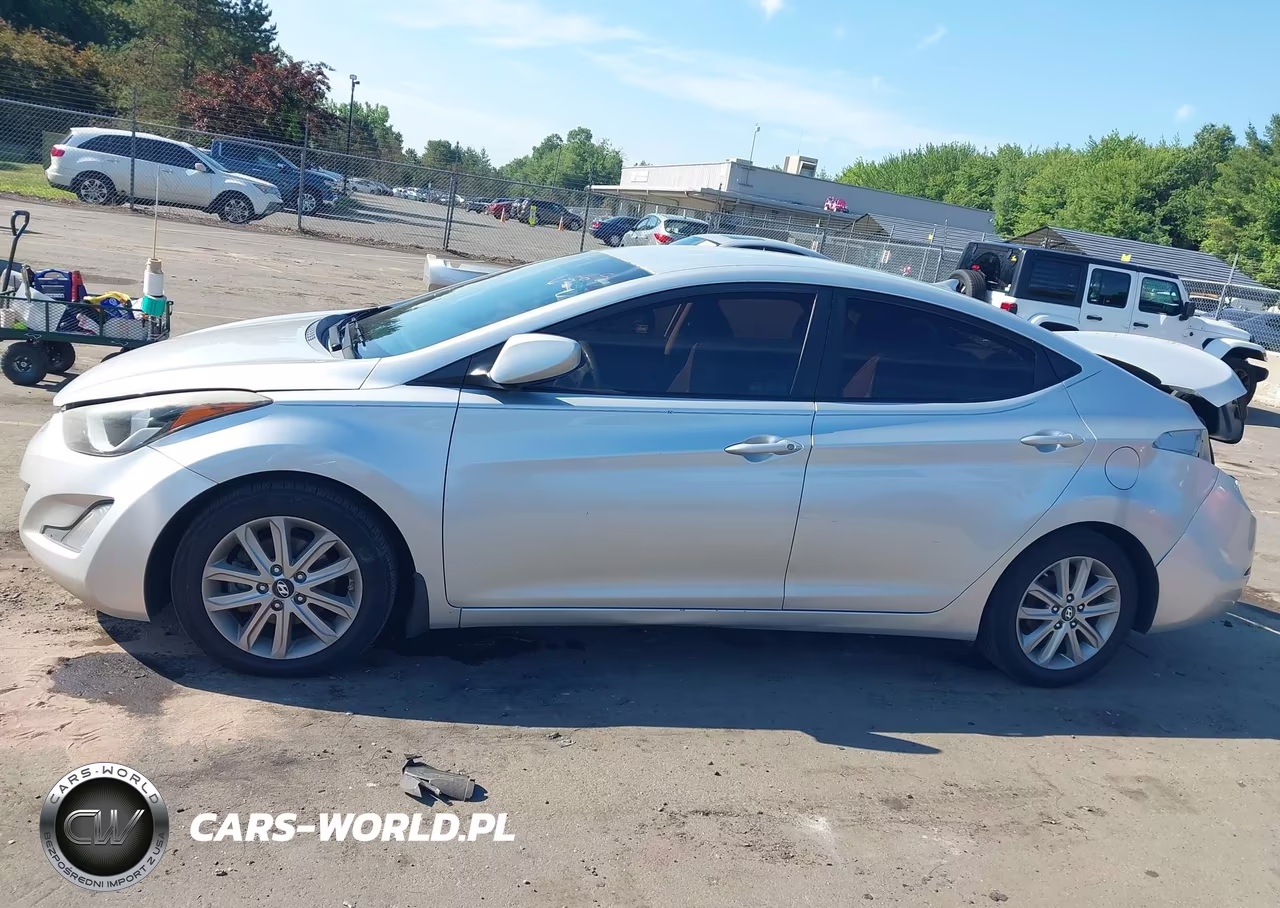 2015 Hyundai Elantra Se VIN:5NPDH4AE9FH594921 - 14