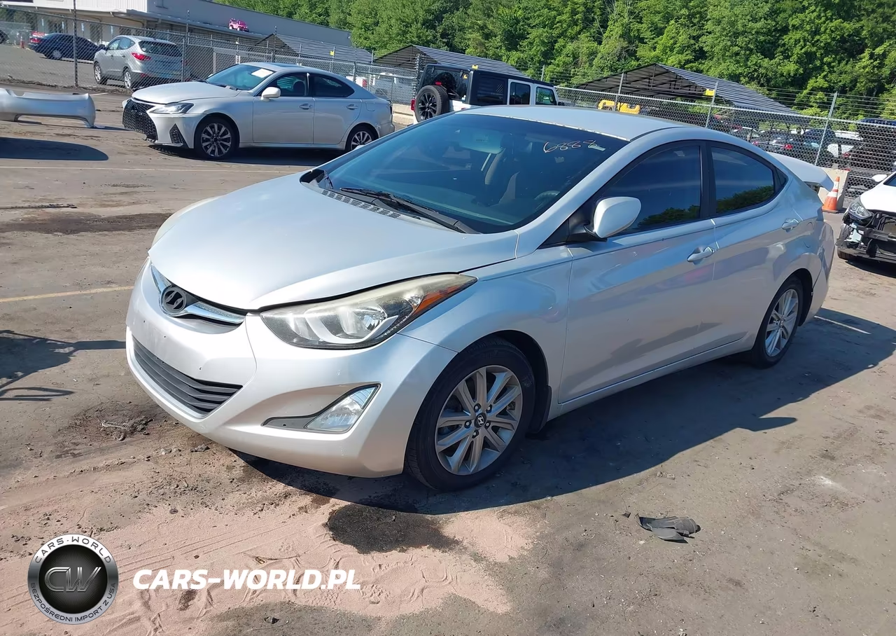 2015 Hyundai Elantra Se VIN:5NPDH4AE9FH594921 - 2