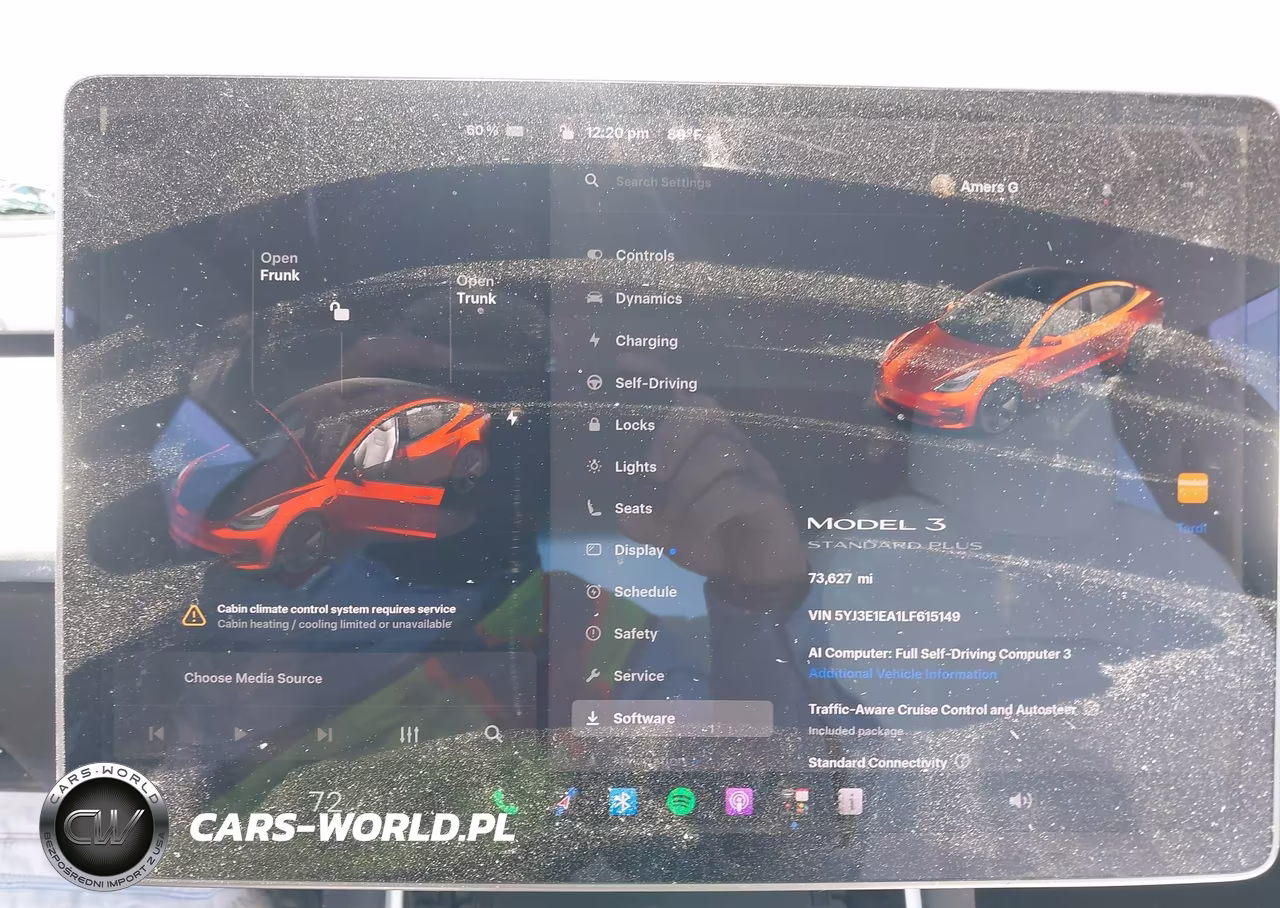 2020 Tesla Model 3 VIN:5YJ3E1EA1LF615149 - 7