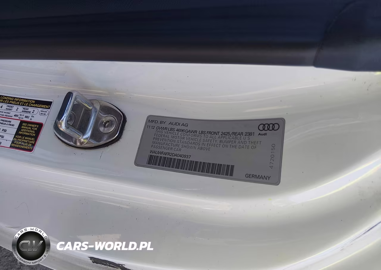 2013 Audi A5 2.0T Premium VIN:WAUWFAFR2DA040937 - 9
