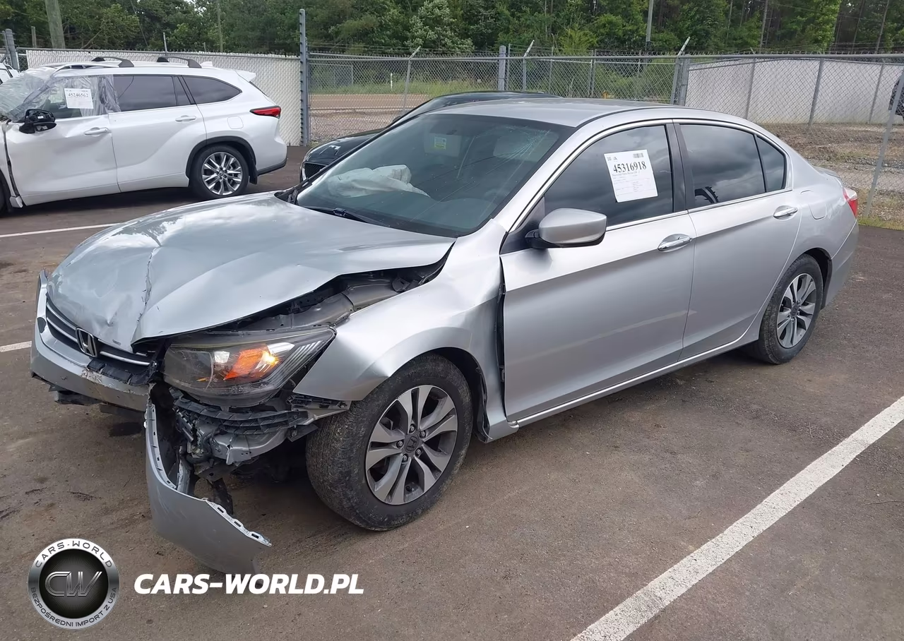 2014 Honda Accord Lx VIN:1HGCR2F31EA273838 - 2