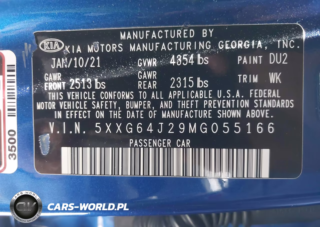 2021 Kia K5 Gt-Line VIN:5XXG64J29MG055166 - 9