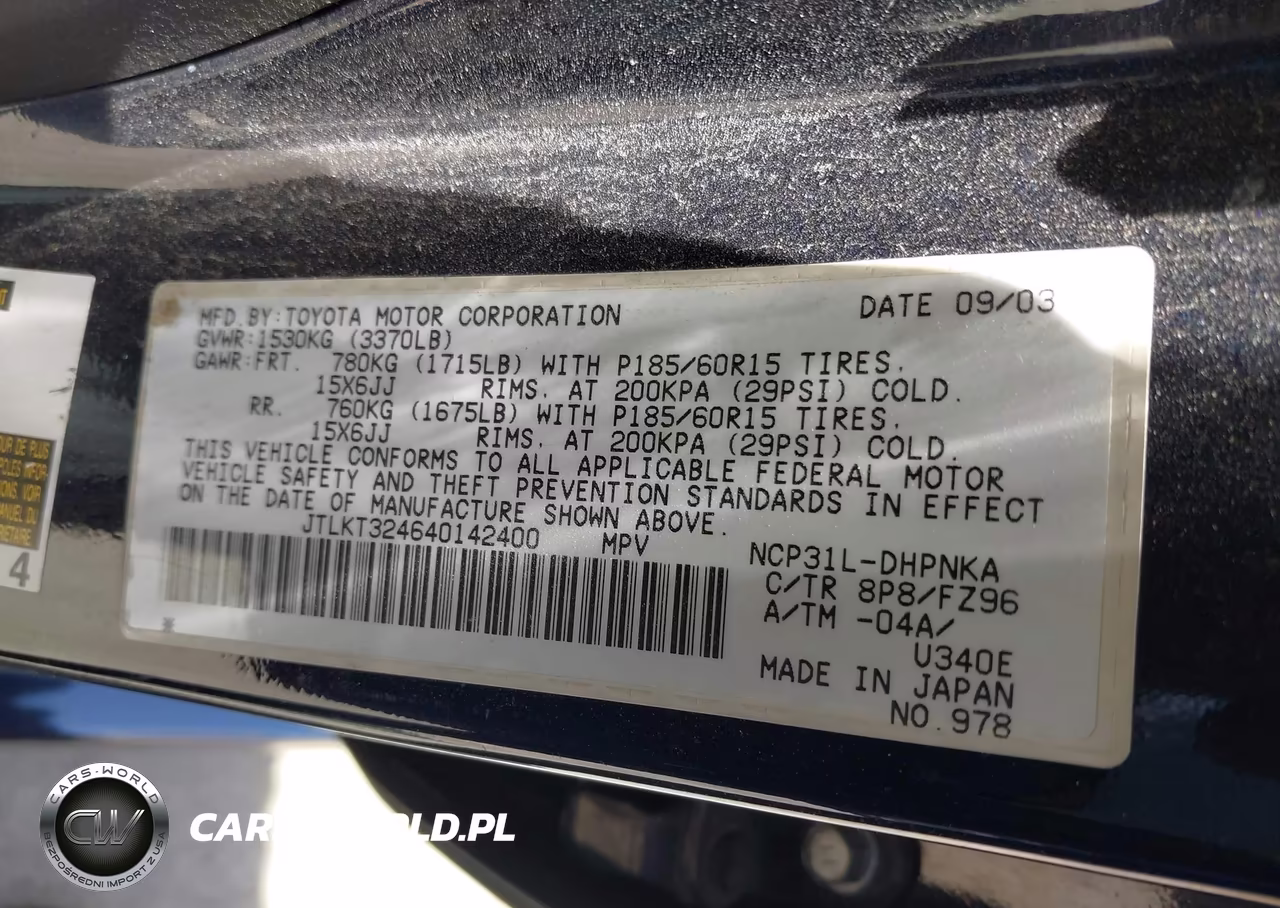 2004 Scion Xb VIN:JTLKT324640142400 - 9