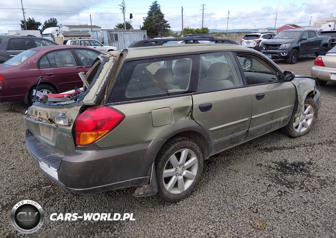 2006 Subaru Outback 2.5I VIN:4S4BP61C767347448 - 4
