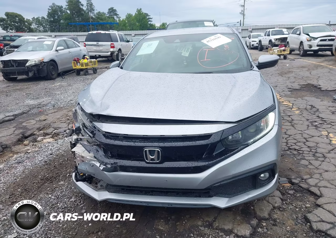2020 Honda Civic Sport VIN:19XFC2F86LE007363 - 12