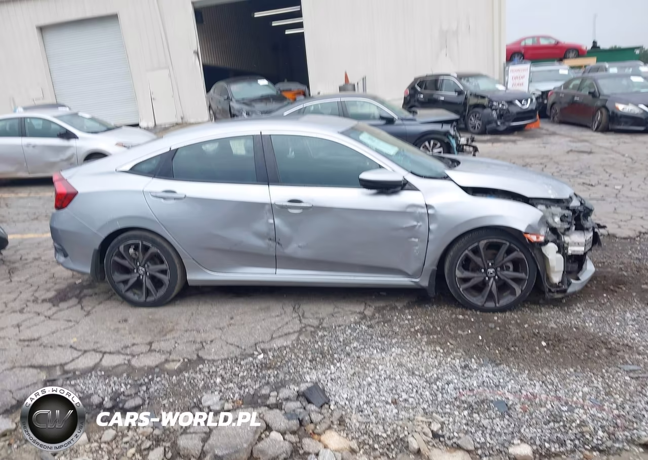 2020 Honda Civic Sport VIN:19XFC2F86LE007363 - 13