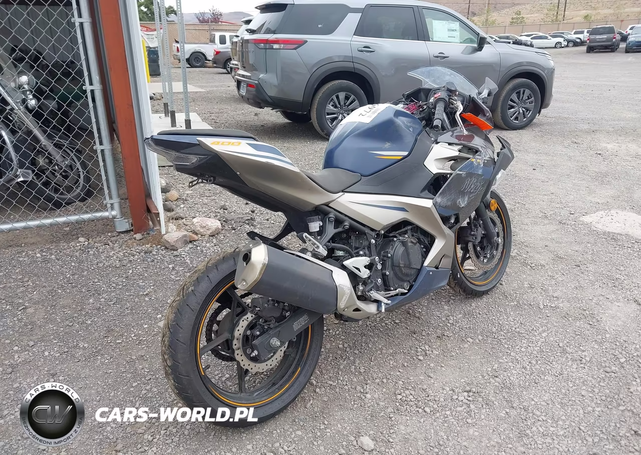 2023 Kawasaki Ex400 VIN:JKAEXKH14PDAR7147 - 4