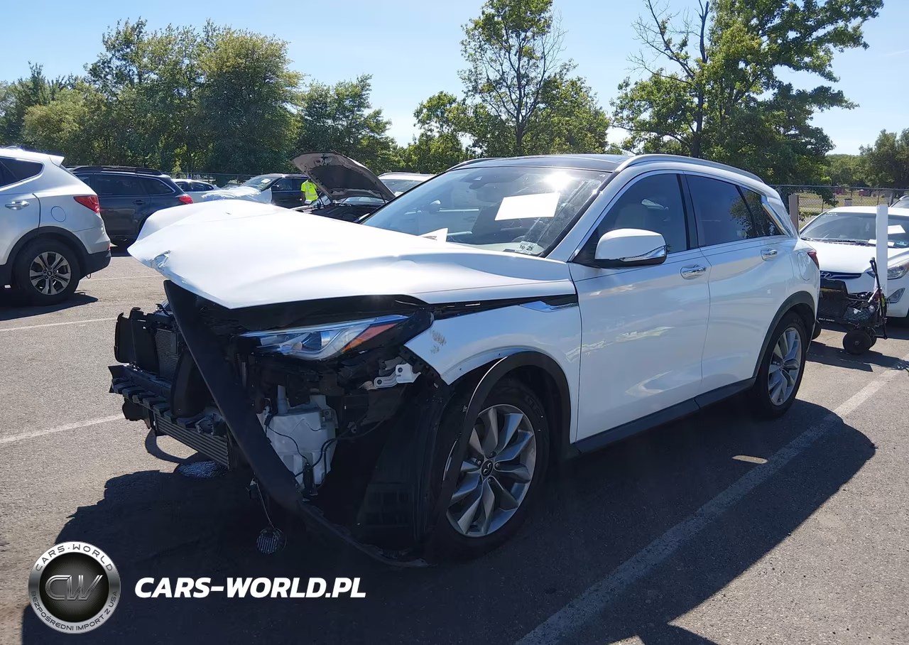 2020 Infiniti Qx50 Luxe VIN:3PCAJ5M12LF107350 - 2