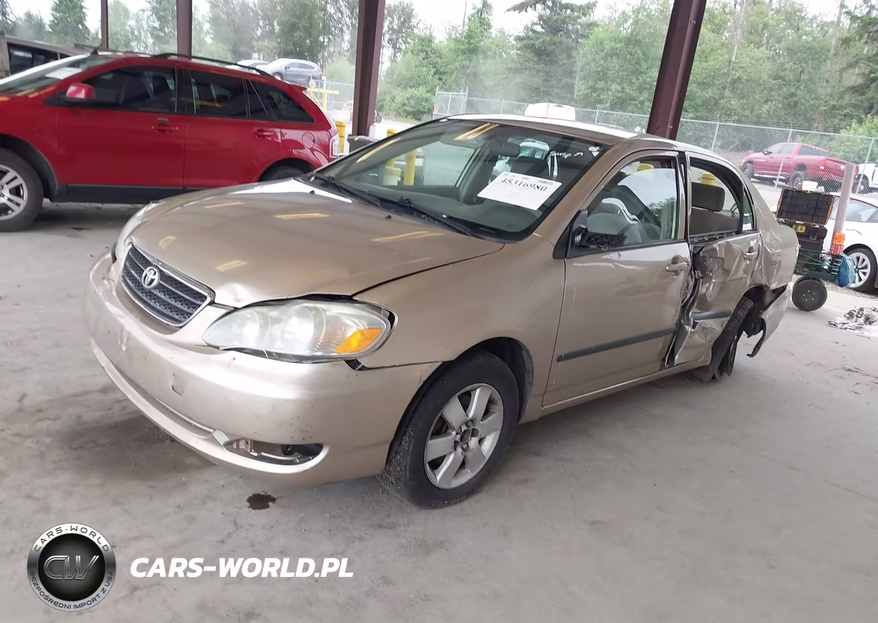 2005 Toyota Corolla Ce VIN:1NXBR32E55Z374656 - 2