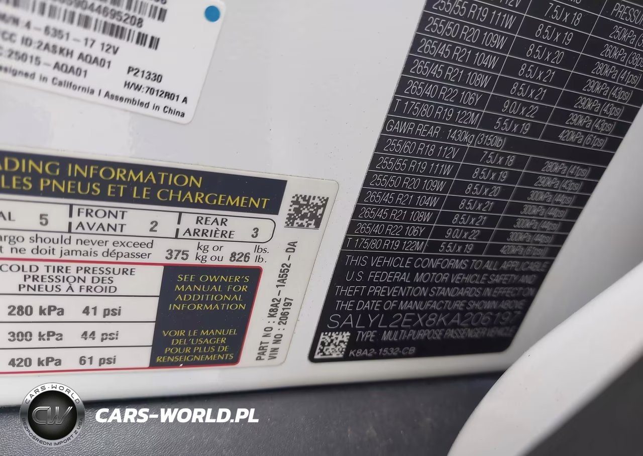 2019 Land Rover Range Rover Velar P250 R-Dynamic Se VIN:SALYL2EX8KA206197 - 9