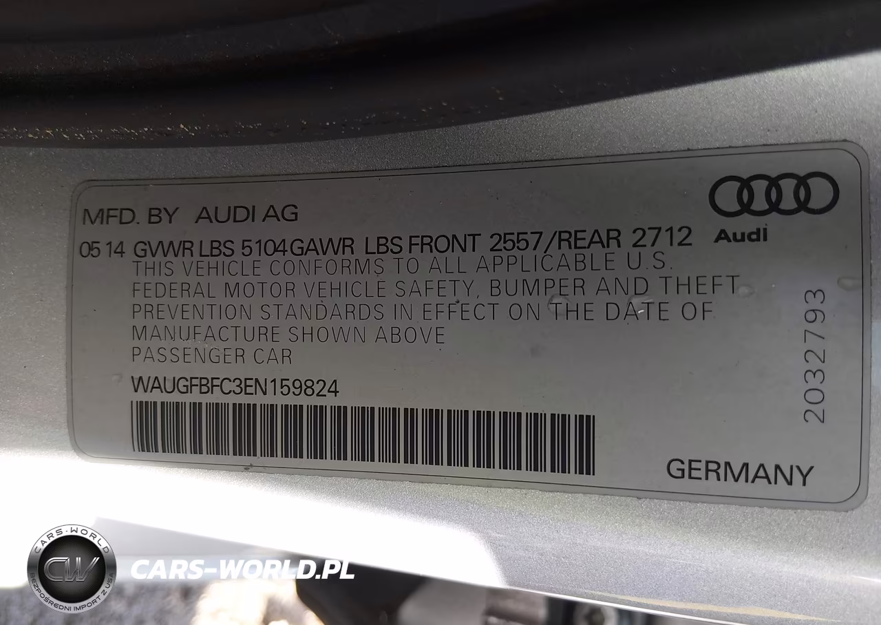 2014 Audi A6 2.0T Premium VIN:WAUGFBFC3EN159824 - 9
