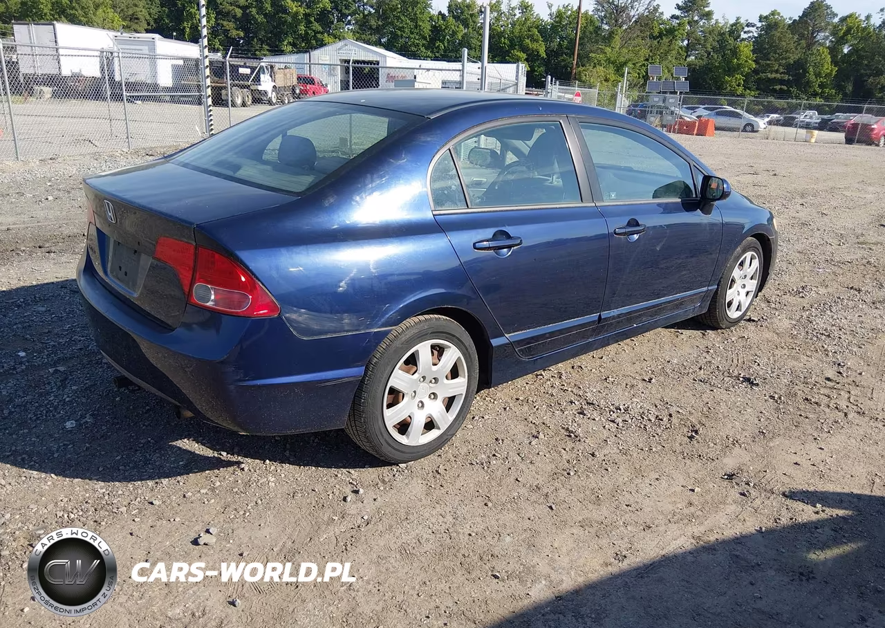 2007 Honda Civic Lx VIN:1HGFA16567L057863 - 4