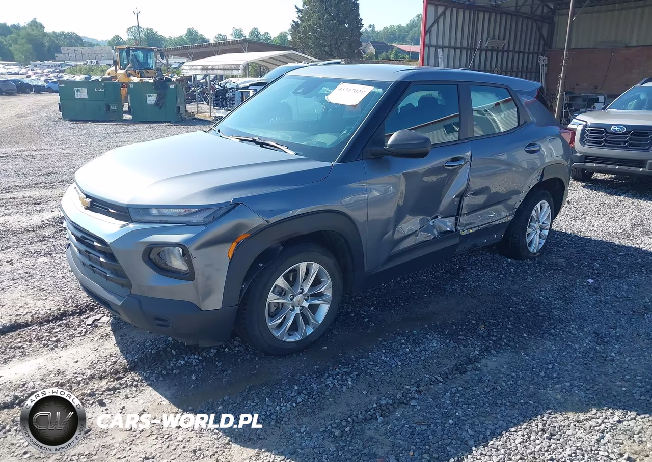 2021 Chevrolet Trailblazer Fwd Ls VIN:KL79MMS27MB165150 - 2