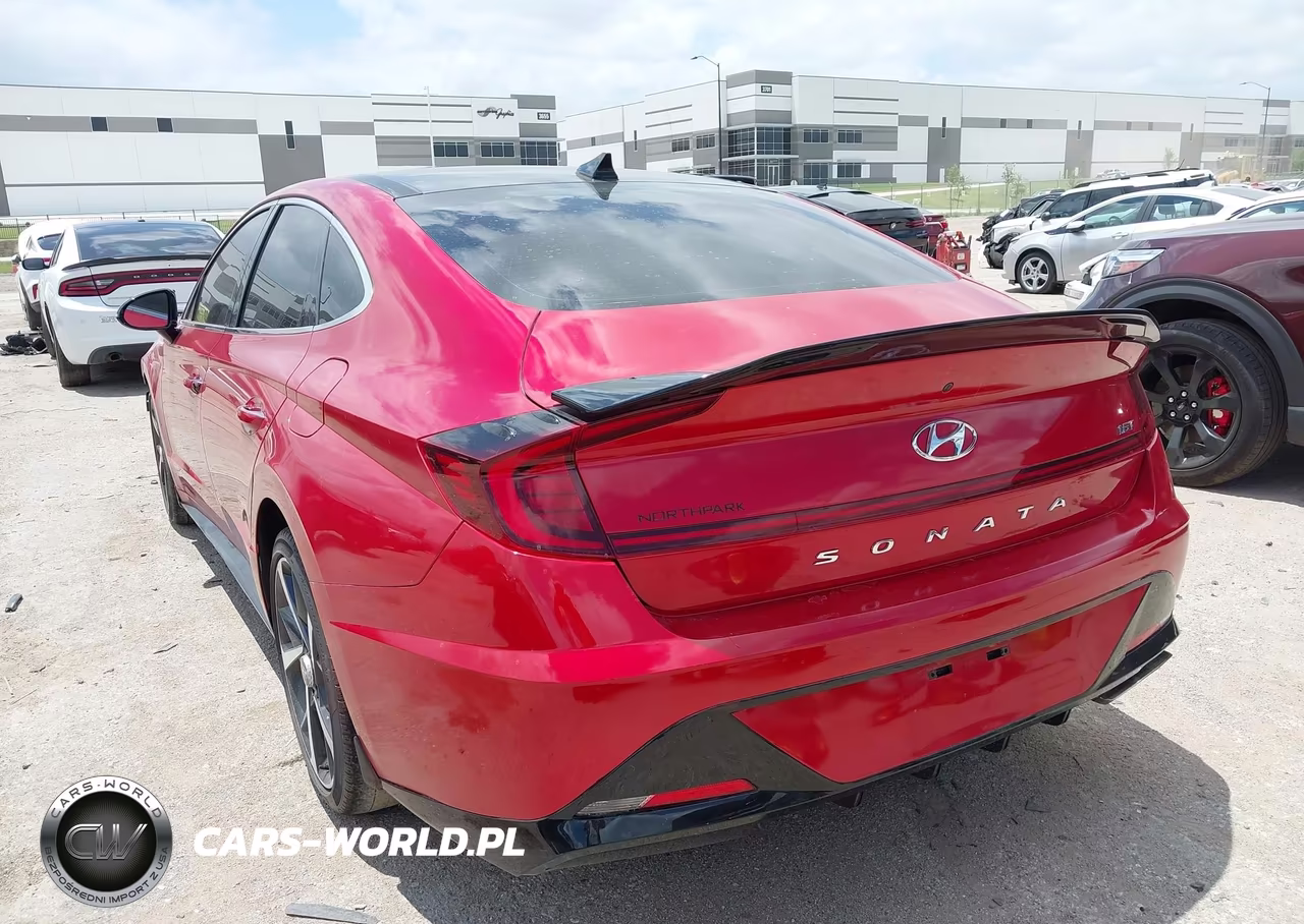 2021 Hyundai Sonata Sel Plus VIN:5NPEJ4J23MH082681 - 3