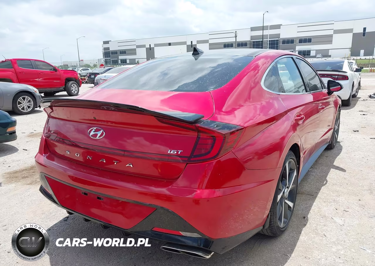 2021 Hyundai Sonata Sel Plus VIN:5NPEJ4J23MH082681 - 4
