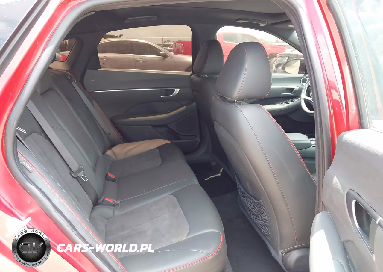 2021 Hyundai Sonata Sel Plus VIN:5NPEJ4J23MH082681 - 8