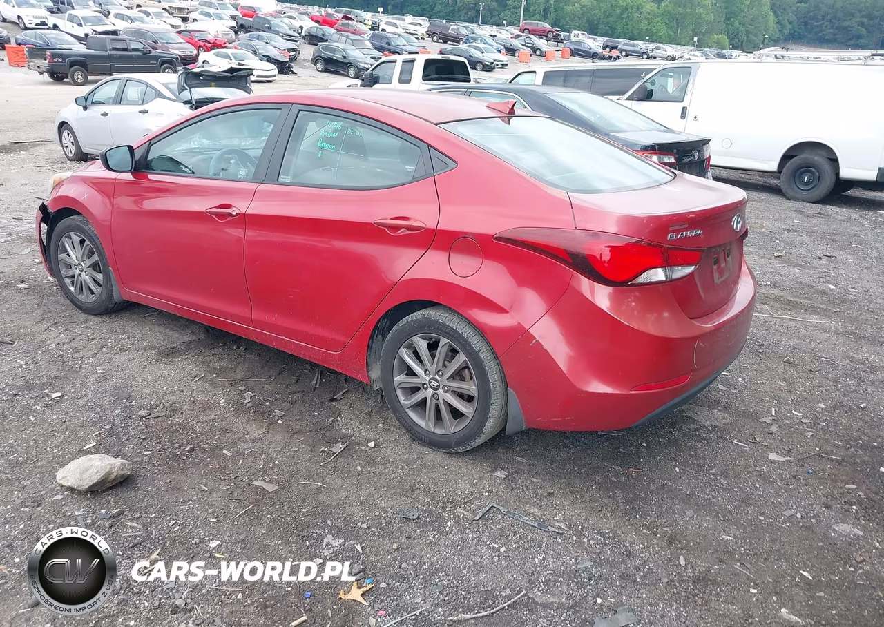 2016 Hyundai Elantra Se VIN:KMHDH4AEXGU531586 - 3