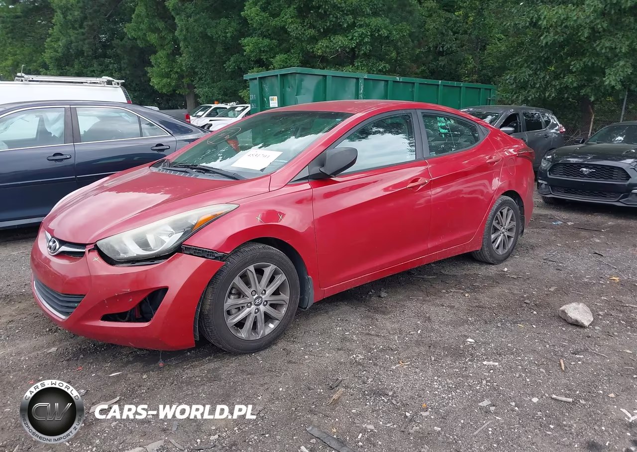2016 Hyundai Elantra Se VIN:KMHDH4AEXGU531586 - 6