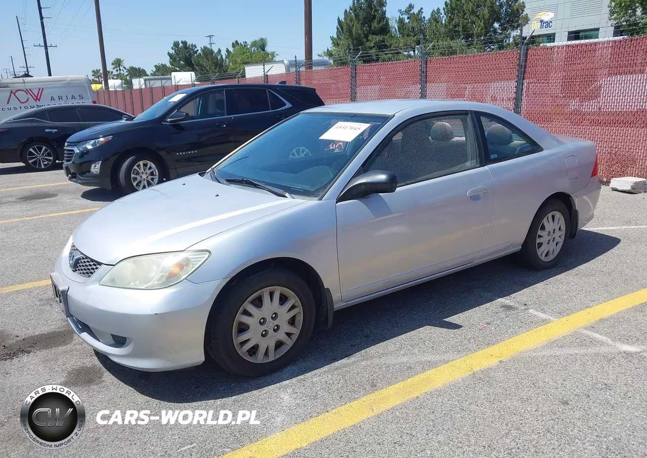 2005 Honda Civic Lx VIN:1HGEM21575L008104 - 2