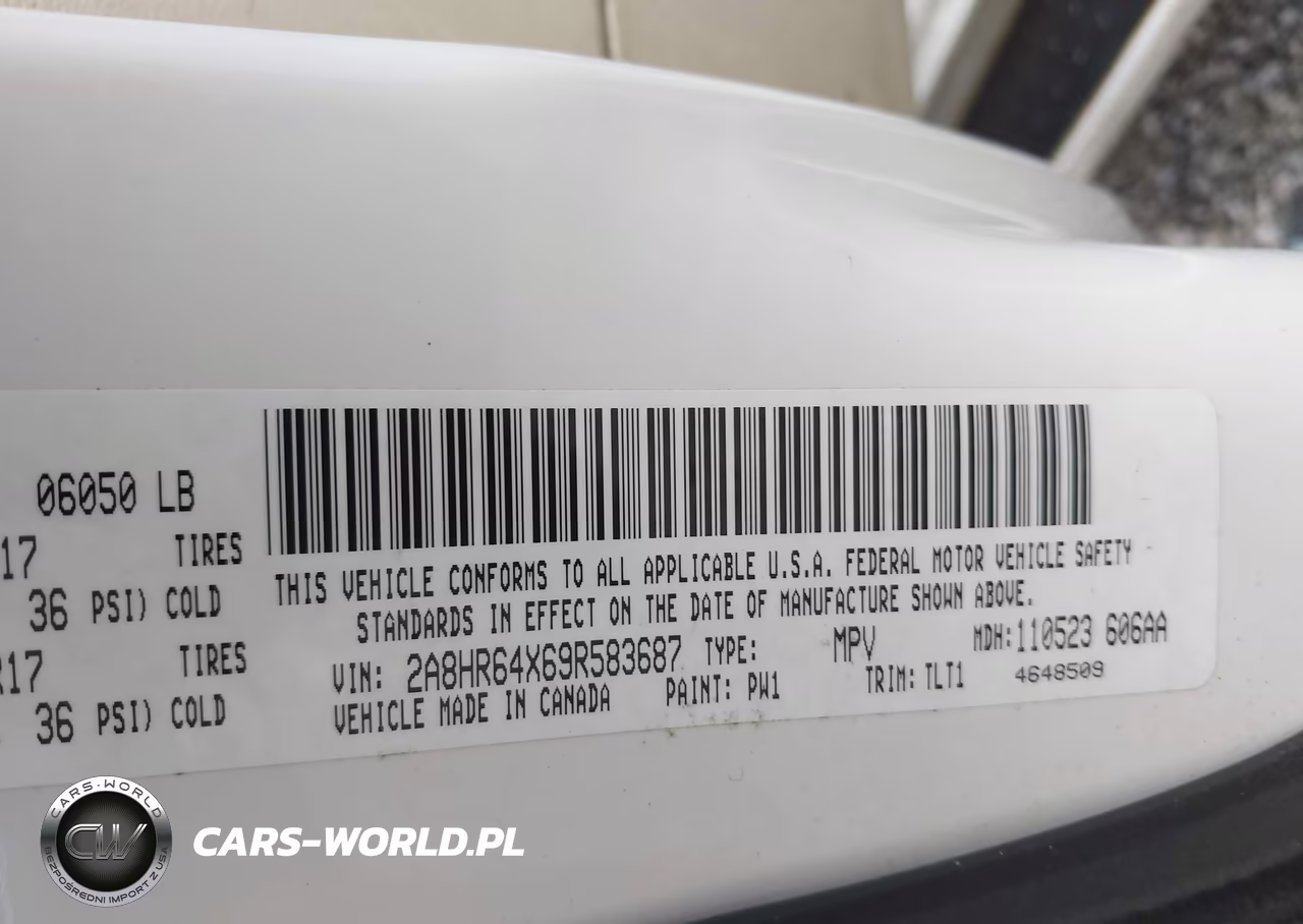 2009 Chrysler Town & Country Limited VIN:2A8HR64X69R583687 - 9
