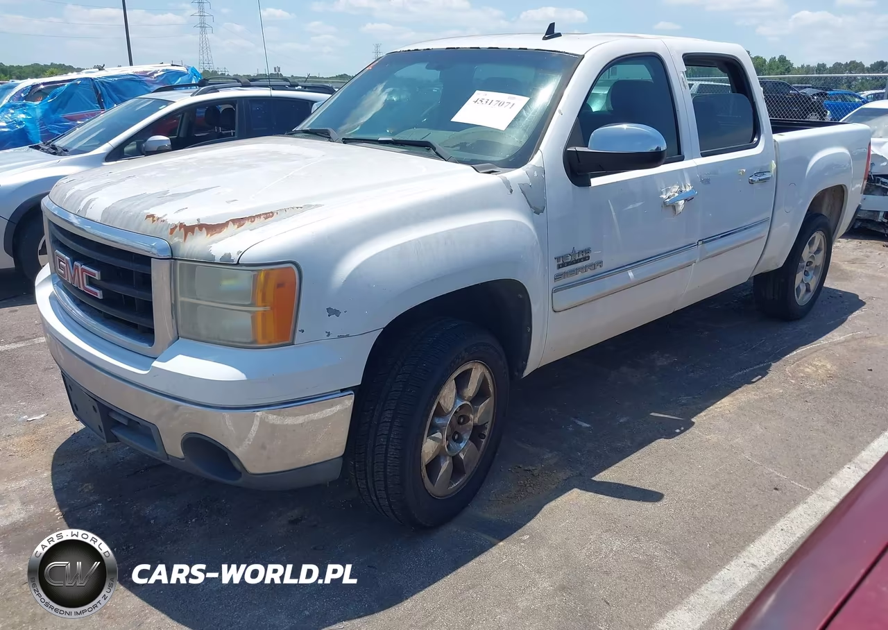 2010 GMC Sierra 1500 Sle VIN:3GTRCVE0XAG267308 - 2