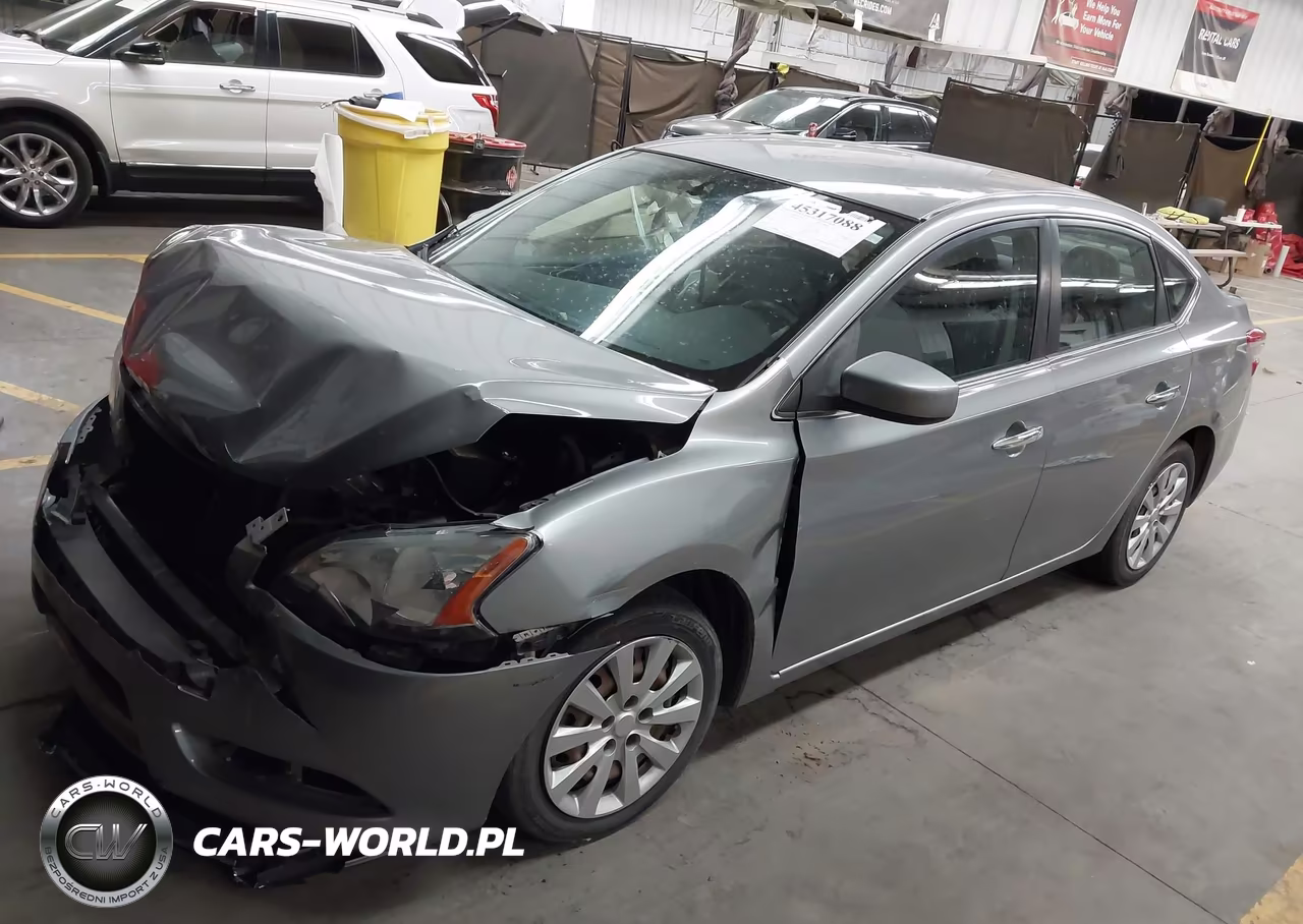2013 Nissan Sentra Sv VIN:3N1AB7AP1DL606244 - 2
