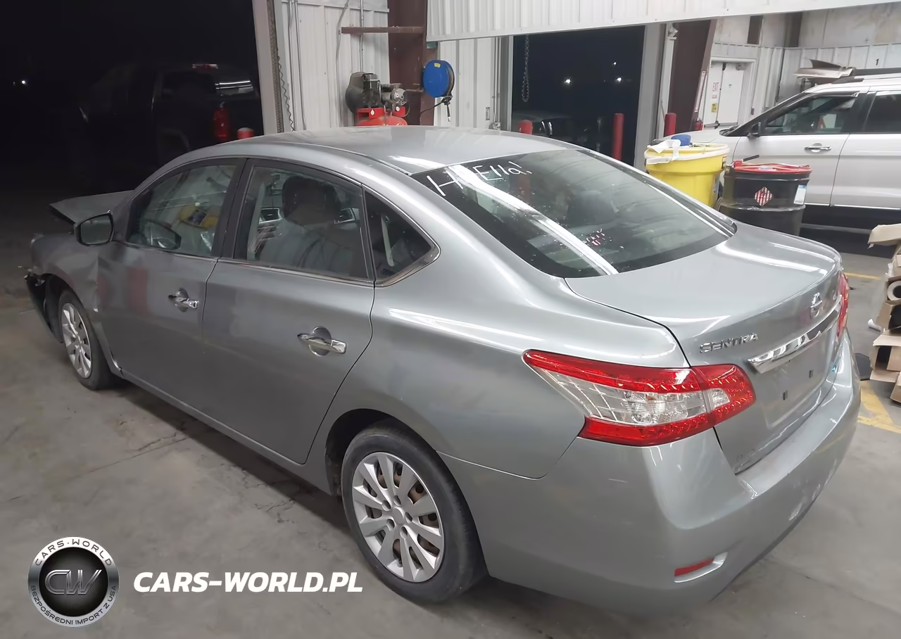2013 Nissan Sentra Sv VIN:3N1AB7AP1DL606244 - 3