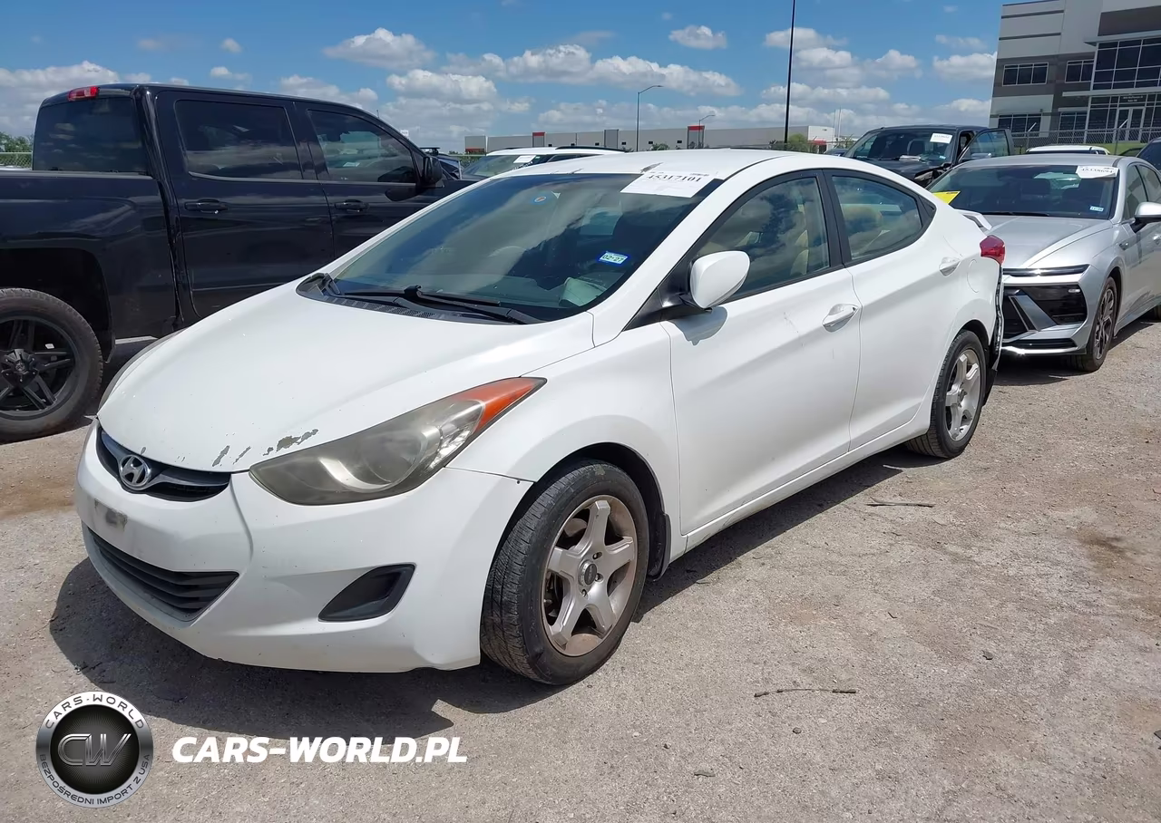 2013 Hyundai Elantra Gls VIN:5NPDH4AE3DH163178 - 2