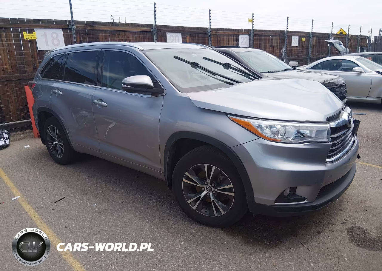 2016 Toyota Highlander Xle V6