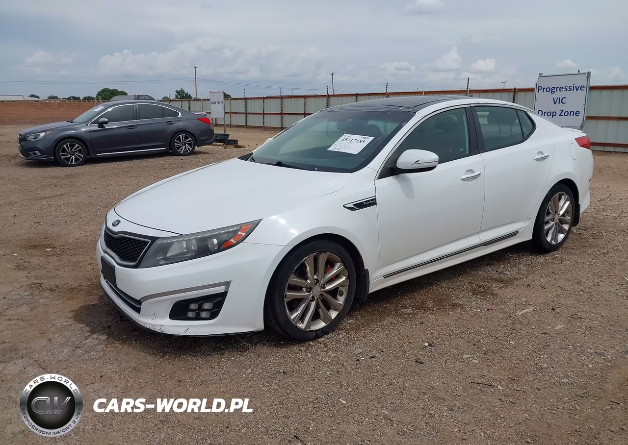 2015 Kia Optima Sxl Turbo VIN:5XXGR4A64FG380336 - 2