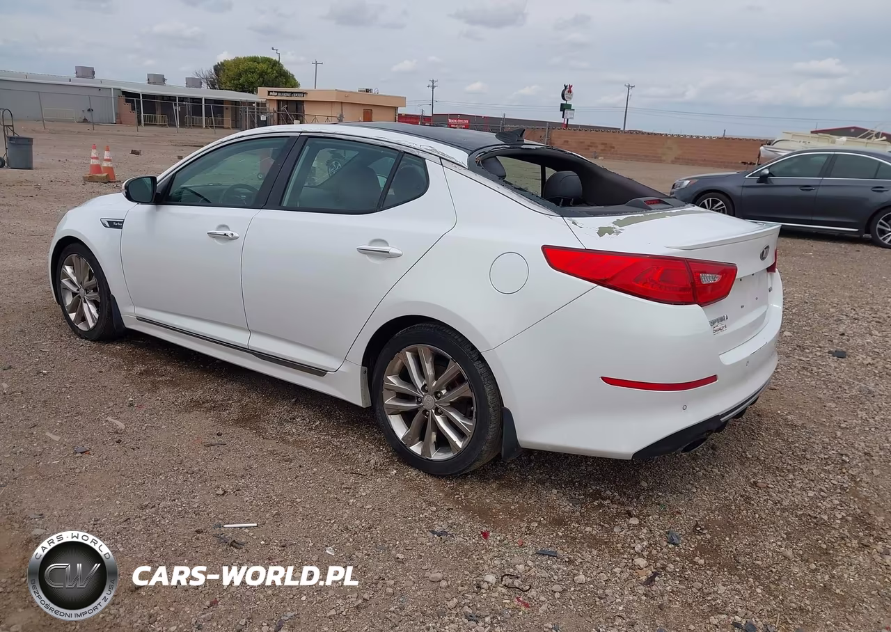 2015 Kia Optima Sxl Turbo VIN:5XXGR4A64FG380336 - 3