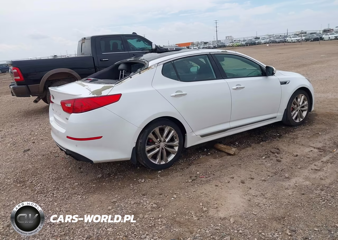 2015 Kia Optima Sxl Turbo VIN:5XXGR4A64FG380336 - 4