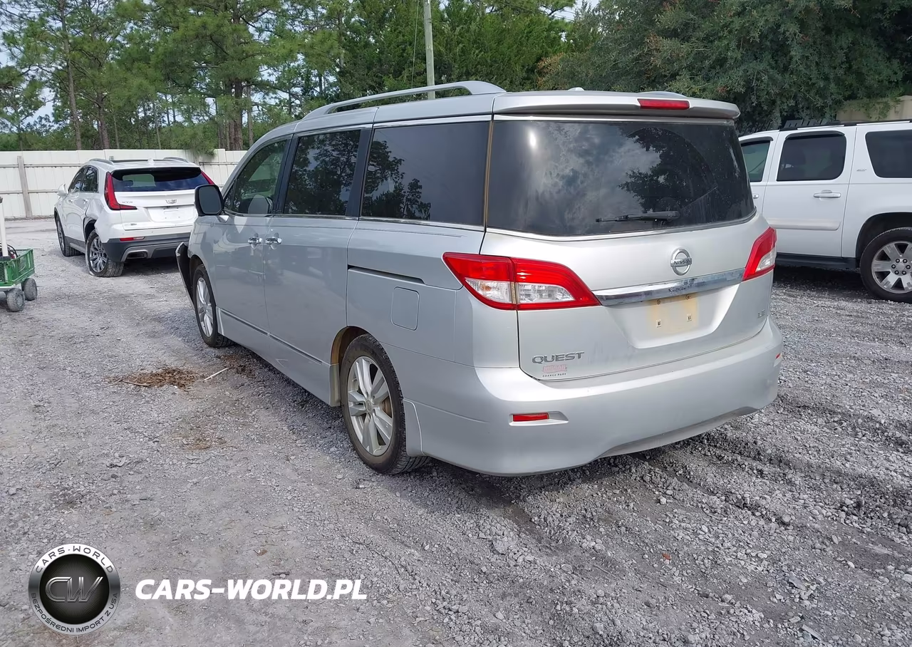 2013 Nissan Quest Le VIN:JN8AE2KP1D9066512 - 3