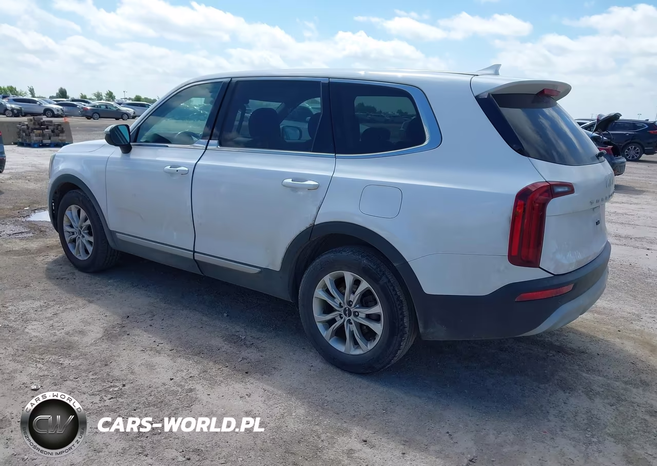 2022 Kia Telluride Lx VIN:5XYP24HC6NG289837 - 3