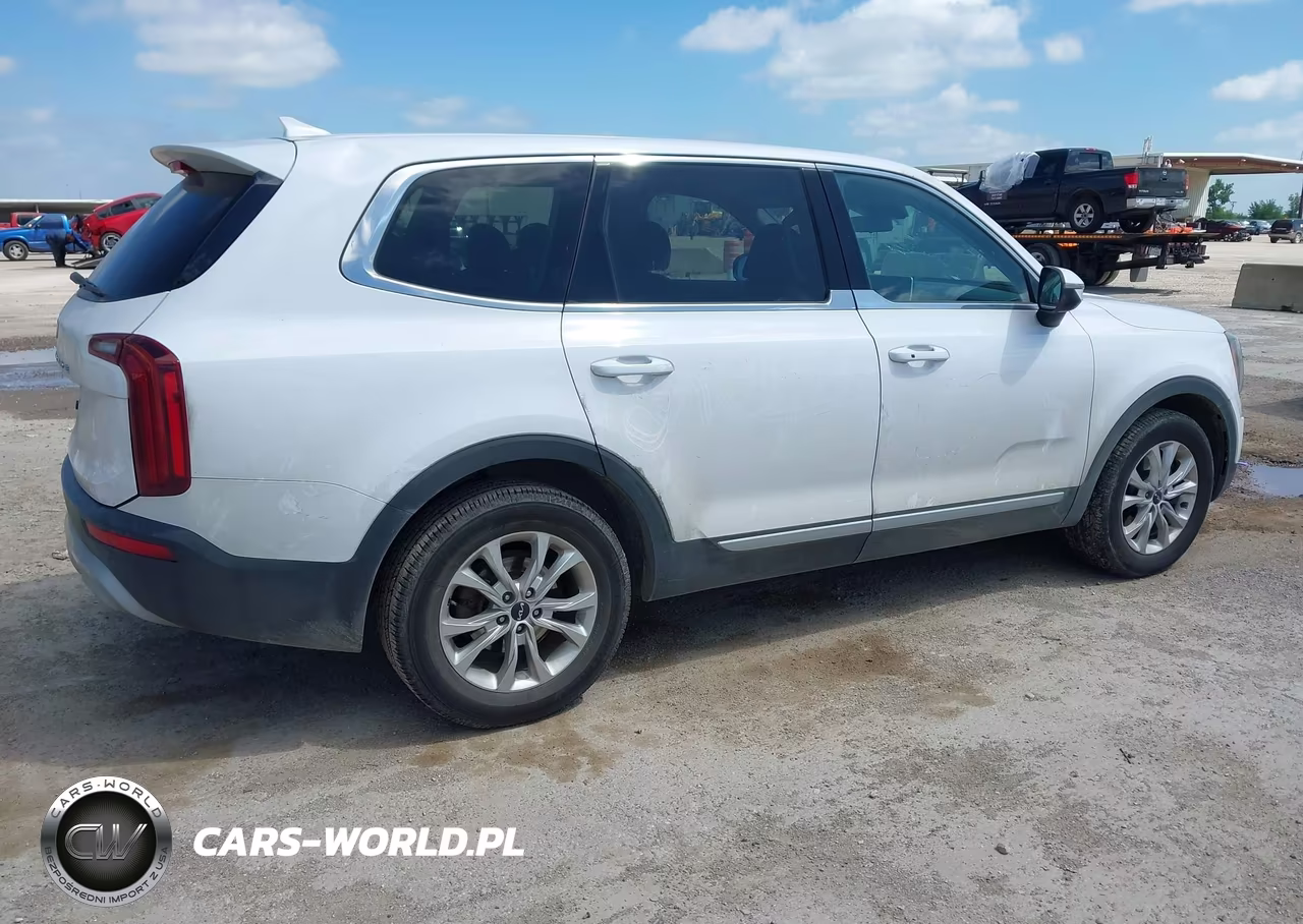 2022 Kia Telluride Lx VIN:5XYP24HC6NG289837 - 4