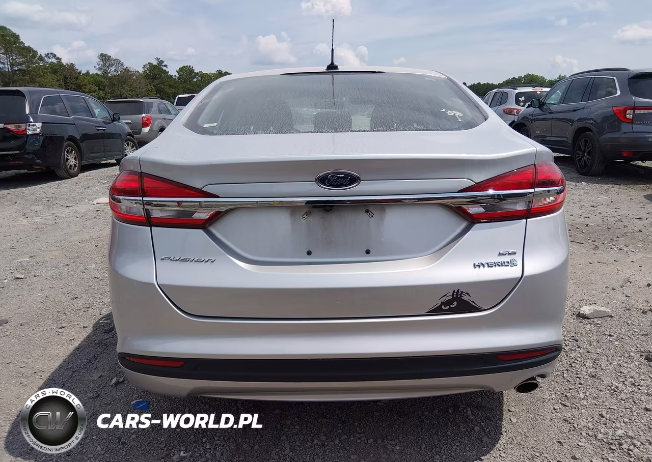 2018 Ford Fusion Hybrid Se VIN:3FA6P0LU0JR209394 - 16
