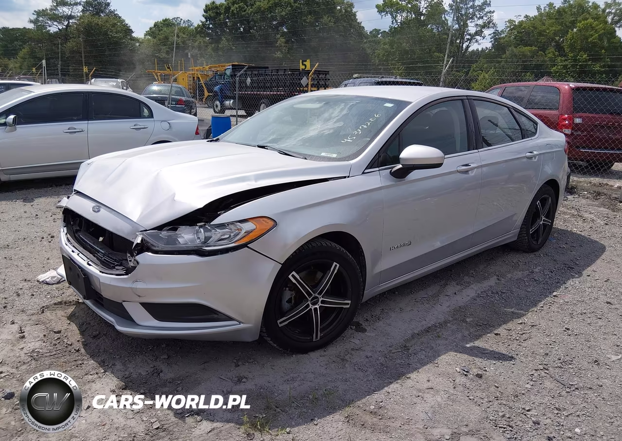 2018 Ford Fusion Hybrid Se VIN:3FA6P0LU0JR209394 - 2