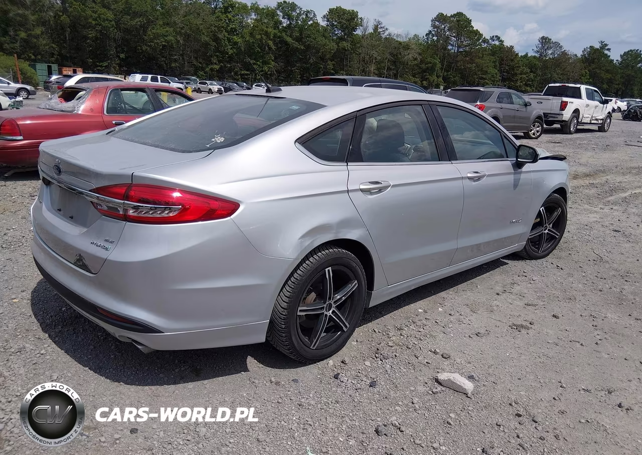 2018 Ford Fusion Hybrid Se VIN:3FA6P0LU0JR209394 - 4