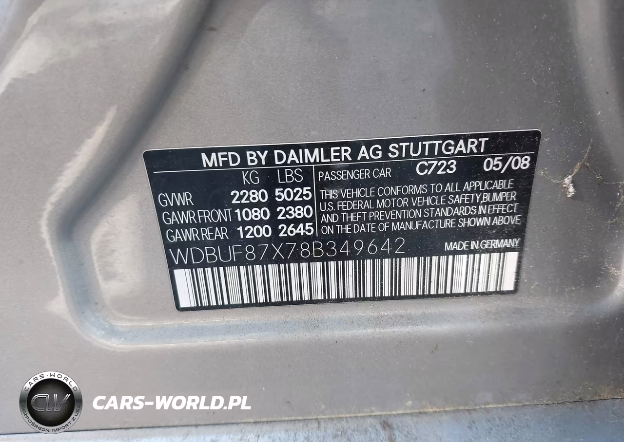 2008 Mercedes-Benz E 350 4Matic VIN:WDBUF87X78B349642 - 9